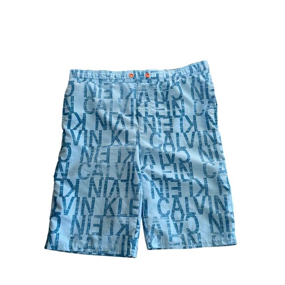 Calvin Klein Boys XL 18/20 Swim Trunks Would Fit‎ Men’s Small - Picture 4 of 6